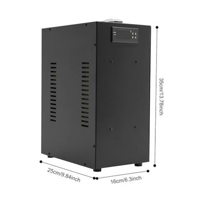 Aquarium Chiller, 40L/10.57Gal Aquarium Cooler, Aquarium Water Chiller with LCD Display, Fish Tank Water Chiller, Hydroponics Cooling System for Water Weeds Axolotl Jellyfish Coral Shrimp - size: 40L/10.57Gallon