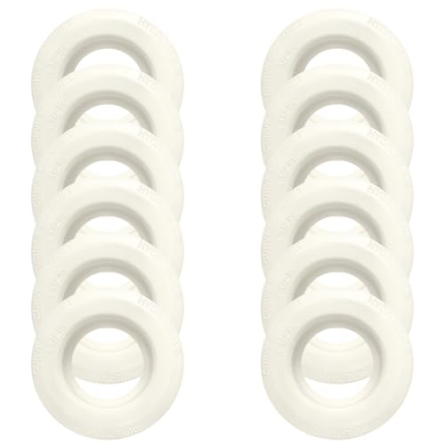 1 1/2" HYDROSEAL (12 pack), Flexible Tank Adapter, Pipe-Tank Connector, Curve grommet, Made of TPV: Heat, UV &Chemical resistance, Food grade, No color added, Resilience property, longer service life. - size: 1 1/2 inches-12Pcs