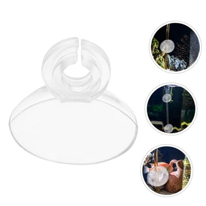 BESPORTBLE 30pcs Aquarium Clips Fish Tank Tubing Fixing Accessories Easy to Install Cup Clips for Air Hose Airline Practical Aquarium Maintenance Tools