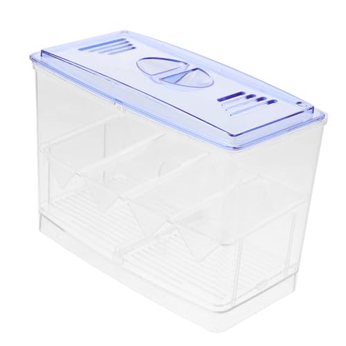 VANZACK Fish Breeding Box Transparent Isolation Tank for Fry and Adult Fish Temperature Control Incubator Durable Guppy Nursery with Easy Viewing for Aquariums