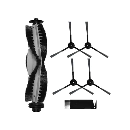 Robot Vacuum Cleaner Main Brush Cover, Main Brush Fixing Bracket, Compatible for Vactidy Nimble T6. Main Brush Roller Brush Cover(5PCS)