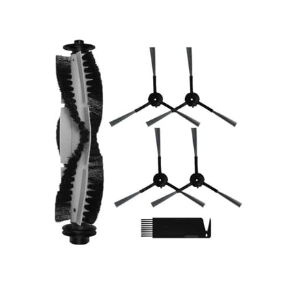 Robot Vacuum Cleaner Main Brush Cover, Main Brush Fixing Bracket, Compatible for Vactidy Nimble T6. Main Brush Roller Brush Cover(5PCS)