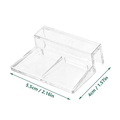 GANAZONO 10pcs Aquarium Cover Supporting Frames Acrylic Fish Tank Cover Holders for Easy Installation and Maintenance Practical Support for Aquariums and Fish Tanks