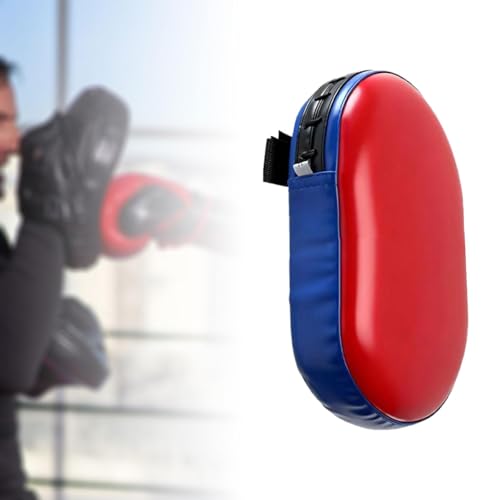 Punching Pad Glove Curved PU Target Designed to Support Blows and Kicks Suitable for Children Adults Personal Defense Training