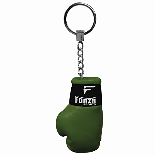 Forza Sports Mini Boxing Glove Keychain - color: Military Green