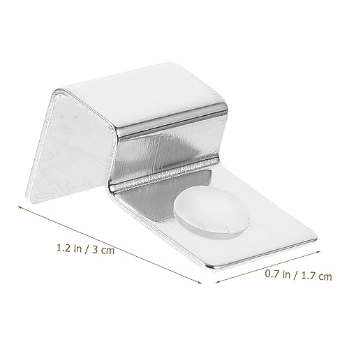 BESPORTBLE Stainless Steel Support Bracket Aquarium Lid Handle Holder Fish Tank Mounting Clip 10mm Clips Set