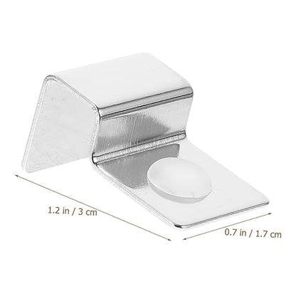 BESPORTBLE Stainless Steel Support Bracket Aquarium Lid Handle Holder Fish Tank Mounting Clip 10mm Clips Set