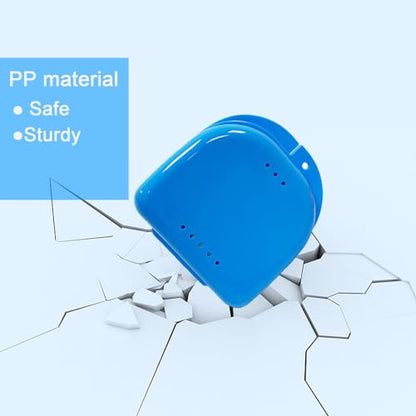 60PCS Retainer Case with Vent Holes,Denture case Retainer Box - color: Mix Colors
