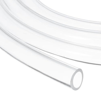 uxcell 1/2 Inch Clear PVC Tubing, 13mm ID x 18mm OD - 8.5ft PVC Tube Lightweight Vinyl Hose, Transparent Flexible Plastic Water Tubing for Air Oil Water Transfer Aquarium Irrigation - size: 13mm ID x 18mm OD