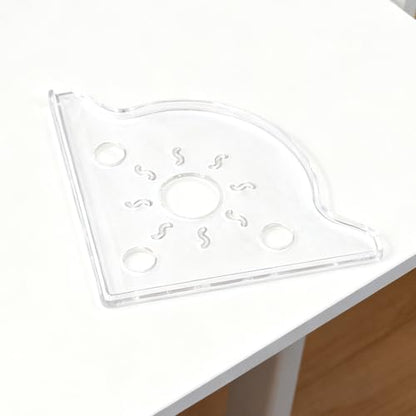 Aquarium Corner Storage Shelf - Waterproof Space Saving | Plant Holder for Aquarium Top | for Balcony Meeting Room Living Room Bedroom Pet Lovers Urban Dwellers