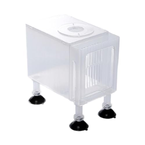 Aquarium Filter Box Pump Protection Shield - Universal Pump Case Container for Fish Tank & Pond Pumps- Large White