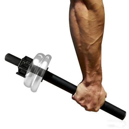 Fitarc Forearm Wrist Strengthener Grip Strength Trainer - color: 1" Side Flex Wrist Bar