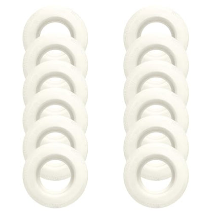 1 1/4" HYDROSEAL (12 pack), Flexible Tank Adapter, Pipe-Tank Connector, Curve grommet, Made of TPV: Heat, UV &Chemical resistance, Food grade, No color added, Resilience property, longer service life. - size: 1 1/4 inches-12Pcs