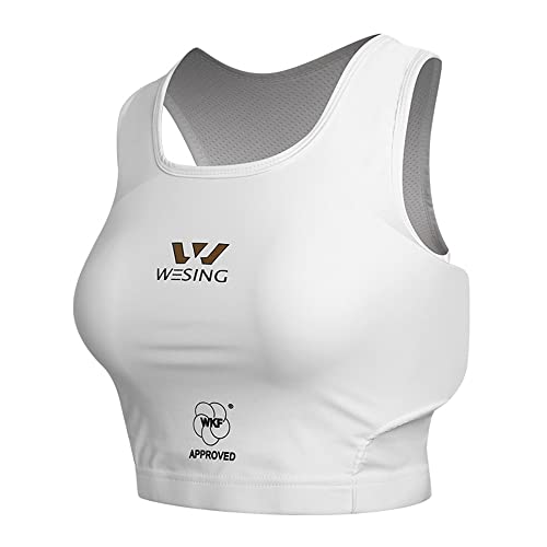WESING WKF Approved Karate Chest Protector for Women - size: X-Large