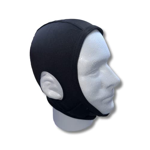 | Premium Wrestling Hair Cover | Adult & Youth 4-Way Stretch Black Hair Net | NFHS Compliant!