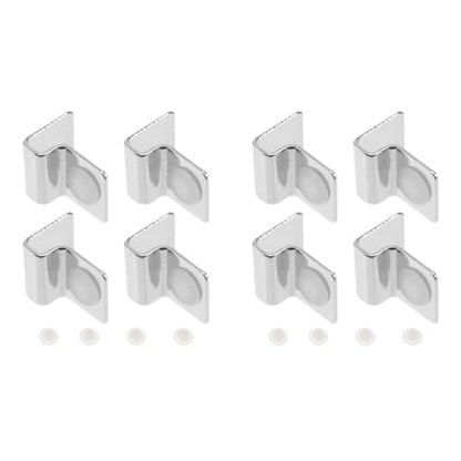 BESPORTBLE 8pcs Fish Tank Glass Cover Brackets Secure Aquarium Lid Clips for Stable Support and Protection of