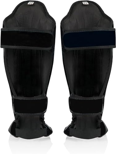 Fairtex BGV1 16 oz White Glove + SP5 Black Medium Shin Guards