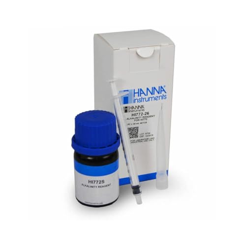 Hanna HI772-26 REAGENTS - 2 Pack - for HI772 Checker Saltwater Aquarium Alkalinity Colorimeter Checker Tester - 50 Test Pack