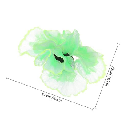 FOMIYES Artificial Aquarium Plant Silicone Aquatic Decoration Lifelike Green Water Grass Ornament for Fish Tank Home Aquarium Décor