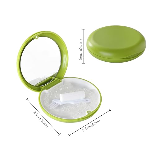 Retainer Cases, Compatible with Invisalign, Mouth Guard Case with Mirror