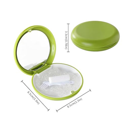 Retainer Cases, Compatible with Invisalign, Mouth Guard Case with Mirror