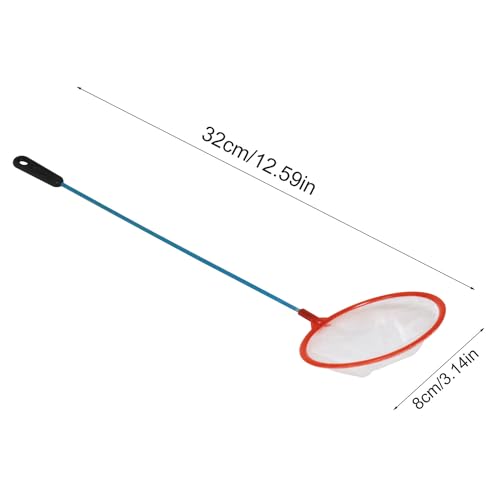Aquarium Fish Net Super Dense Brine Shrimp Sieve Fish Net Sieve Plastic Aquarium Fish Net (Random Color) 5PCS