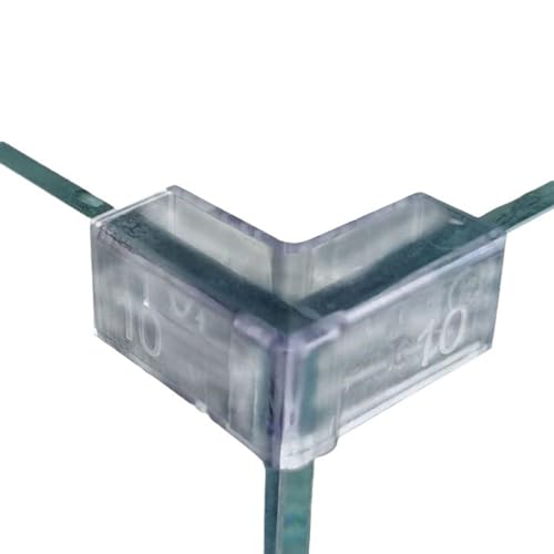 10 Pieces Corner Protector, Aquarium Glass Angle Cover for Fish Tanks, Aquariums, 10mm