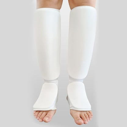 Insteps Foams Protections Leg Foot Protectors Shin Guards for Kickboxing, Muay Thai Training Insteps Protections Pad Martial Arts Shin Pad