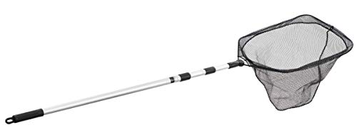 Ego S1 Slider Fishing Net, Ultimate Fishermen’s Tool Fixed Handle, Replaceable Head, Salt & Freshwater, 102" Handle, Small 14x18 Inch Hoop