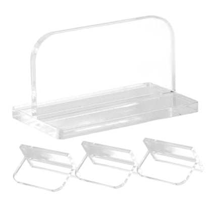 POPETPOP 4Pcs Acrylic Aquarium Lid Handles Multifunctional Fish Tank Cover Parts Easy to Install Secure Grip for Various Aquariums Durable Fish Tank Accessories