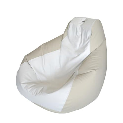 Teardrop Marine Beanbag (Medium, Multi) - color: White/Beige