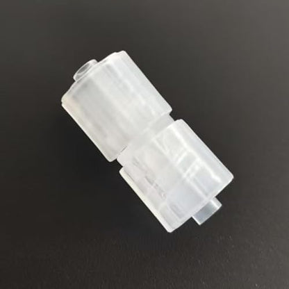 Dual-End Movable Male Luer Lock Adapter for Laboratory Biochemical Analytical Instruments Food Machinery 50PC/PK (Double Movable Male Luer, PP) - size: Double Movable Male Luer, PP