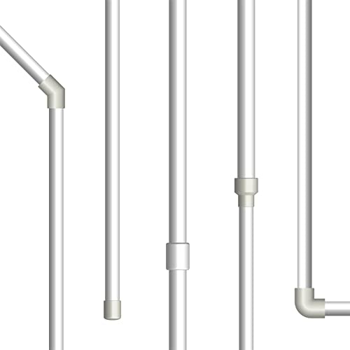 uxcell Pure Silicone Tubing 19mm ID,25mm OD OD Water Air Pump Pipe, 4Pcs 0.33 Ft Transparent Silicone Hose Tubing for Household, Industry, Drinking Water - size: 19mm x 25mm