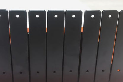 4 Pack - L 14" x H 8" x W1.5, 5mm Thick Black L Shelf Bracket, Iron Shelf Brackets, Metal Shelf Brackets, Floating Shelf, Shelf Supports with Screws - size: 14''x8'', style: Black 4 Pack