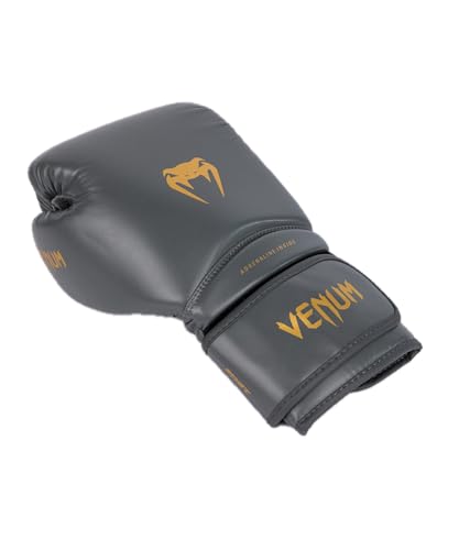 Venum Contender Boxing Gloves - color: Grey/Gold, size: 10-Ounce, style: Contender 1.5