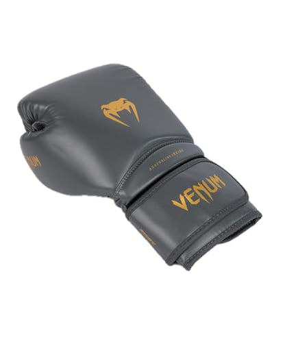 Venum Contender Boxing Gloves - color: Grey/Gold, size: 16-Ounce, style: Contender 1.5