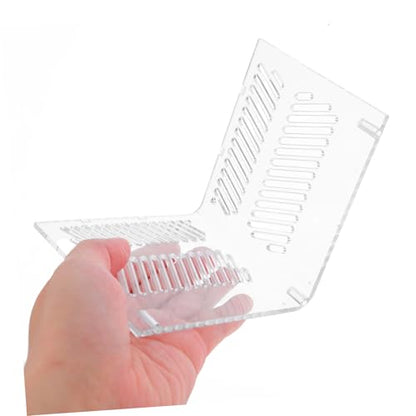 Acrylic Fish Tank Isolation Box Divider Tray for Clean Water Aquarium Partition Pump Guards