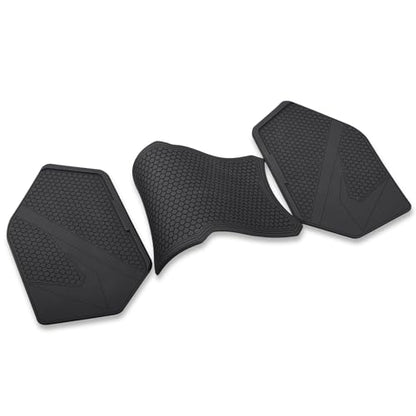 Motorcycle Tank Pads Side Gas Knee Grip Protective StickerApplies to Suzuki V-Strom 250 DL250 (2018-2024) (black)