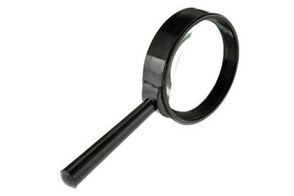 SE 5x Handheld Magnifier, 2" Glass Lens Dia. - MH7005C