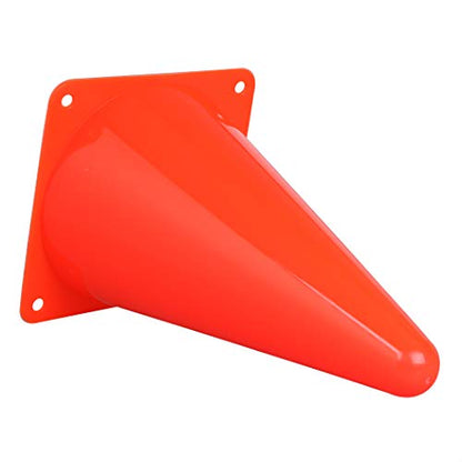 CARTMAN Agility Training Cones, Plastic Soccer Field Markers Indoor Outdoor for Events - style: 9" 12pk