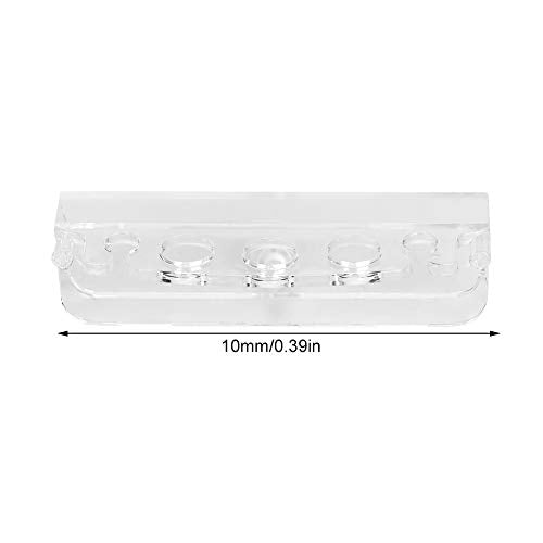 Acrylic Transparent Aquarium Tool Holder, Maintenance Rack S, White Clear, Space Saving Organizer - Durable Material, Easy Installation, Ideal for Fish Tank Tools