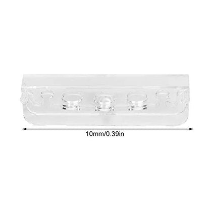 Acrylic Transparent Aquarium Tool Holder, Maintenance Rack S, White Clear, Space Saving Organizer - Durable Material, Easy Installation, Ideal for Fish Tank Tools