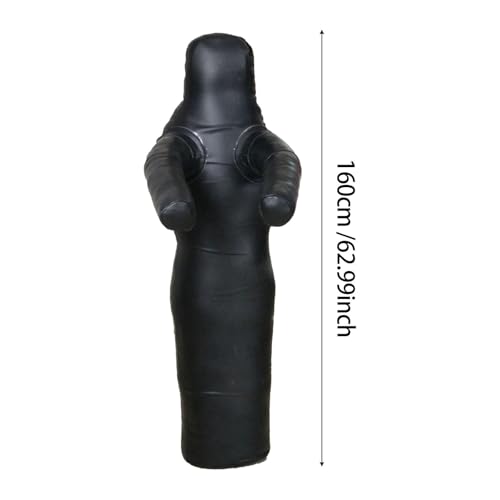 MMA Grappling Dummy Bag Wrestling Dummy Empty Unfilled Hanging Judo for Home Gym Multifunction Boxing Dummy Cover - size: 160cm