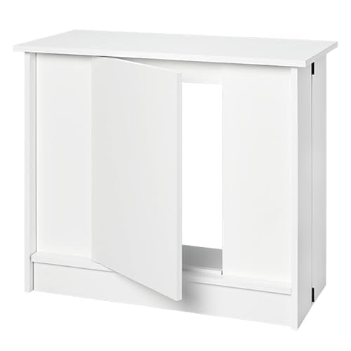Tetra 20-29 Gallon Fish Tank Stand, Easy to Assemble in Less Than 1 Minute, No Tools Required, Water-Resistant Wood Stand for Freshwater and Saltwater Aquariums, Sturdy Stand Designed for Durability