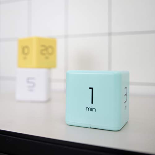 mooas Cube Timer, Flip, Block, Productivity, Time Management (Mint) - color: Mint