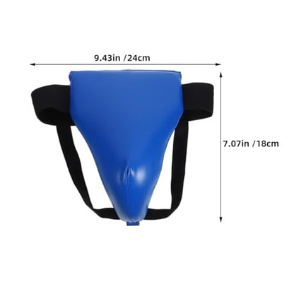 GARVALON 2pcs ’s Professional Groin Protector for Boxing and Martial Arts, Reusable Integrated Groin Guard with Breathable Wear-Resistant Material, Training Protective Gear