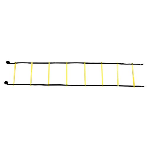 Greensen 13ft Training Ladder & Speed Cones Training Set Speed and Balance Training Ladder Ladder Exercise Workout Equipment for Soccer Speed Football Fitness Feet
