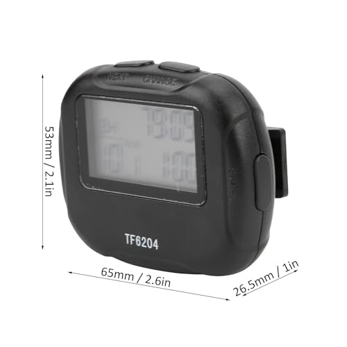 HERCHR Interval Timer, ABS Electronics Stopwatch Coaches Referees Segment Stop Watch for Studing Sports Yoga Boxing Training Timer Boxing Timer Gym Timer Boxing Interval Timer