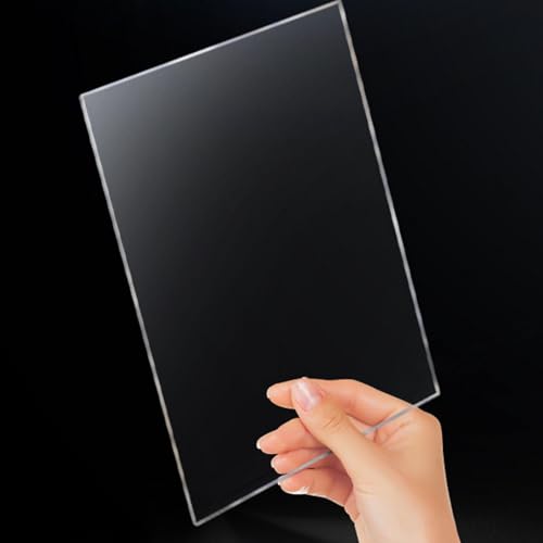 Clear Aquarium Cover for Aquariums Without Center Supports, Aquarium Top Cover with Feeding Holes, 400x230x4mm