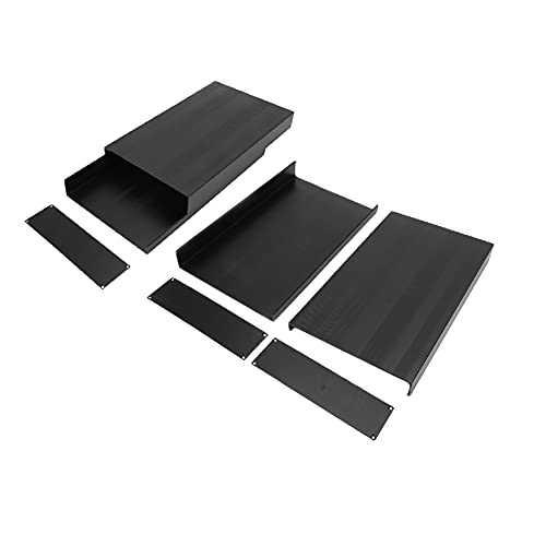 Aluminum Enclosure Case, DIY Project Box for Electronic, DIY Electronic Enclosure Box, 50 x 178 x 300mm/2 x 7 x 11.8 inch